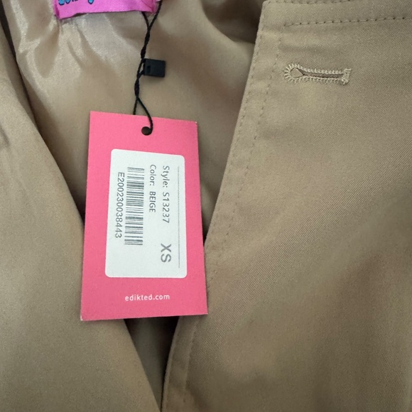 Cropped trench jacket - Picture 3 of 3